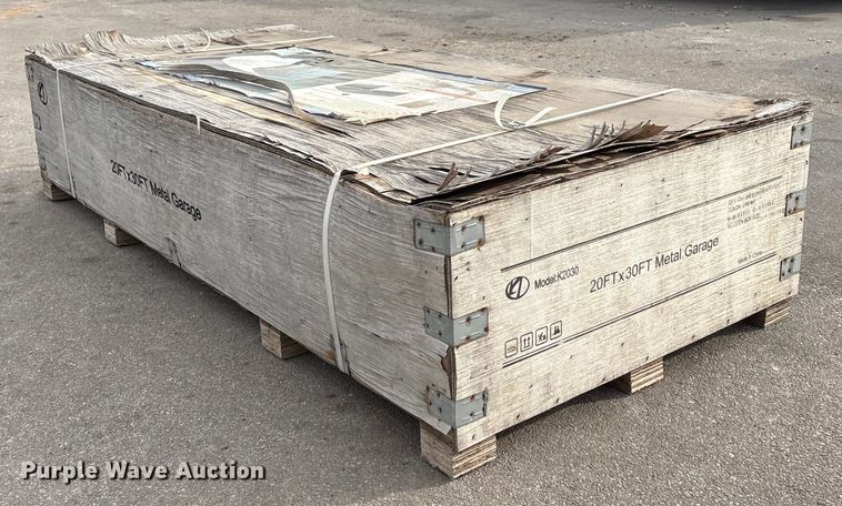 image for item FG2650 KJ K2030 metal garage