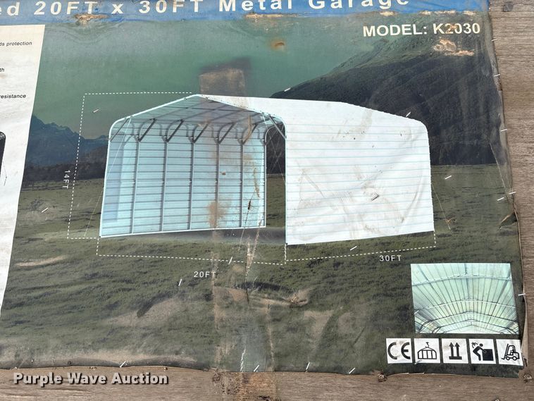 image for item FG2650 KJ K2030 metal garage