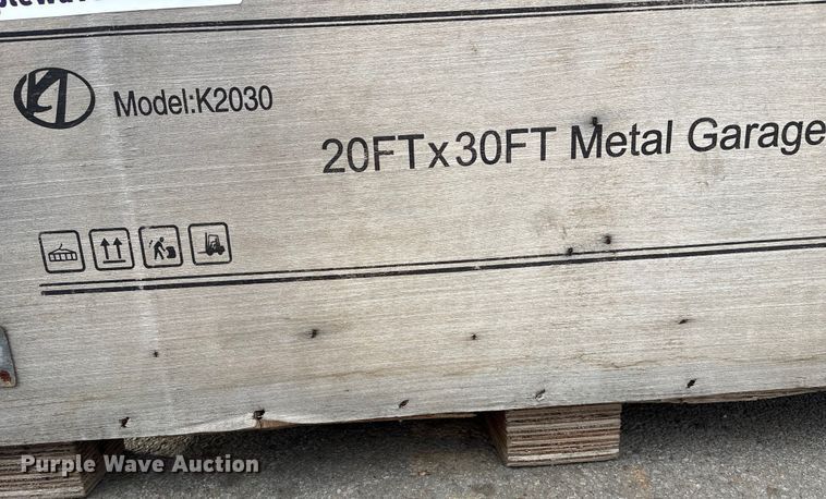 image for item FG2650 KJ K2030 metal garage