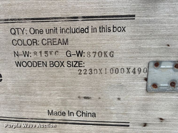 image for item FG2650 KJ K2030 metal garage