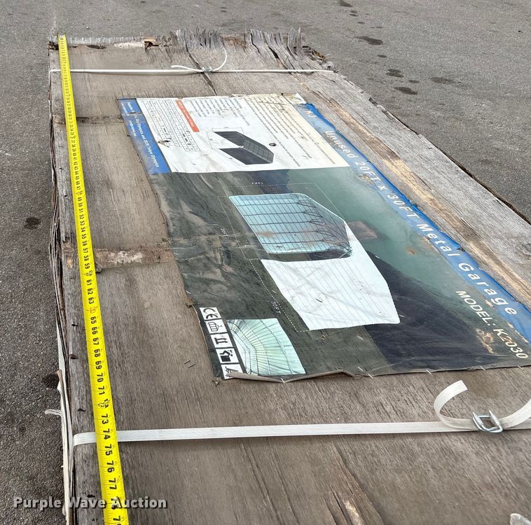 image for item FG2650 KJ K2030 metal garage