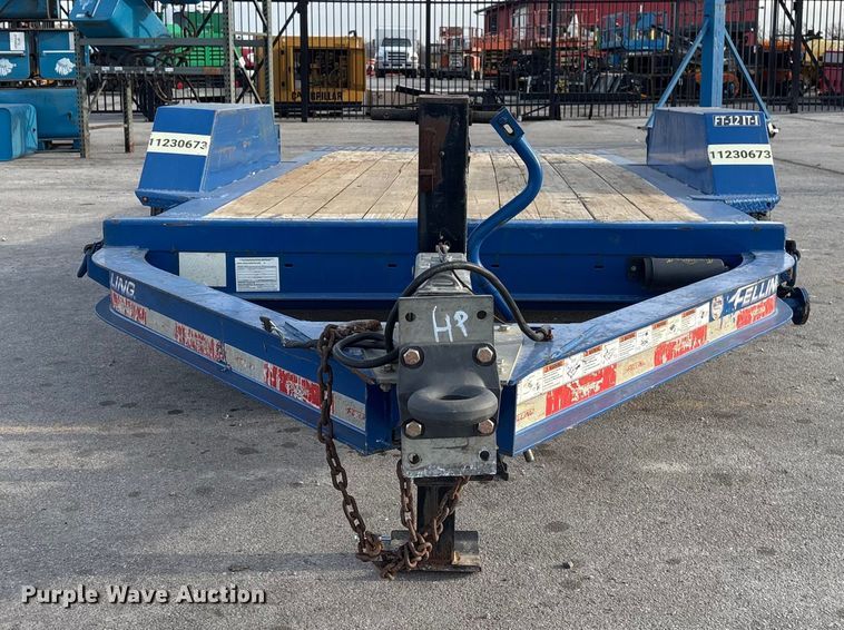 image for item FG2653 2021 Felling TRA/REM FT-12 IT-I-W tilt deck utility trailer