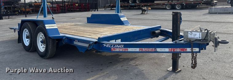 image for item FG2653 2021 Felling TRA/REM FT-12 IT-I-W tilt deck utility trailer