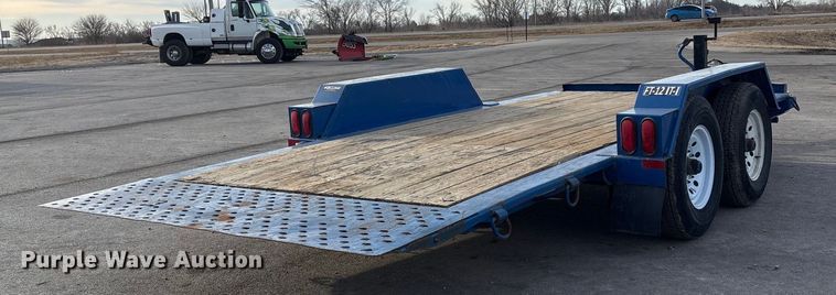 image for item FG2653 2021 Felling TRA/REM FT-12 IT-I-W tilt deck utility trailer