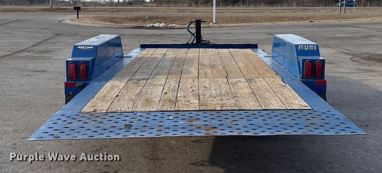 image for item FG2653 2021 Felling TRA/REM FT-12 IT-I-W tilt deck utility trailer