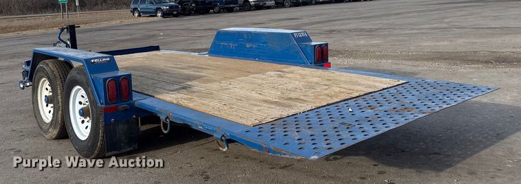 image for item FG2653 2021 Felling TRA/REM FT-12 IT-I-W tilt deck utility trailer