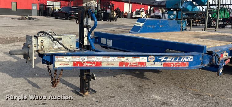 image for item FG2653 2021 Felling TRA/REM FT-12 IT-I-W tilt deck utility trailer