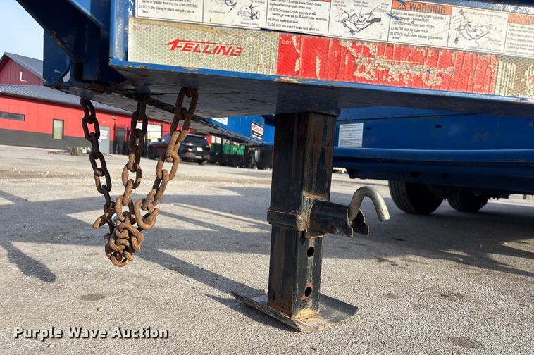 image for item FG2653 2021 Felling TRA/REM FT-12 IT-I-W tilt deck utility trailer
