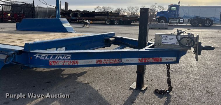 image for item FG2653 2021 Felling TRA/REM FT-12 IT-I-W tilt deck utility trailer