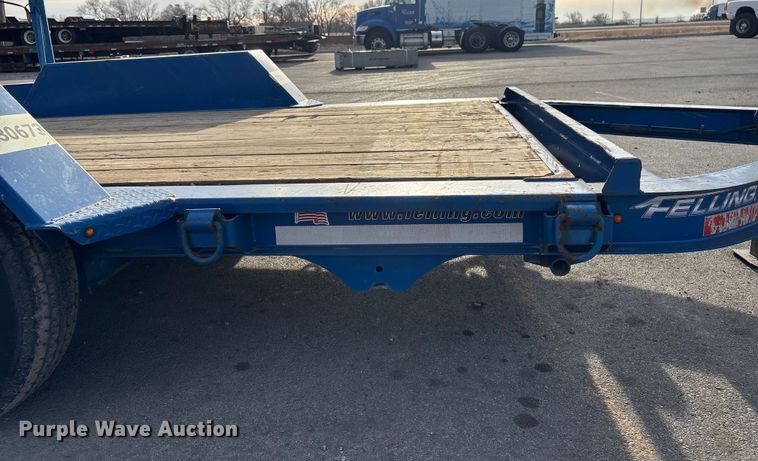 image for item FG2653 2021 Felling TRA/REM FT-12 IT-I-W tilt deck utility trailer