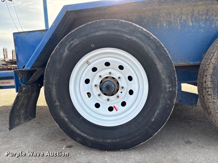 image for item FG2653 2021 Felling TRA/REM FT-12 IT-I-W tilt deck utility trailer