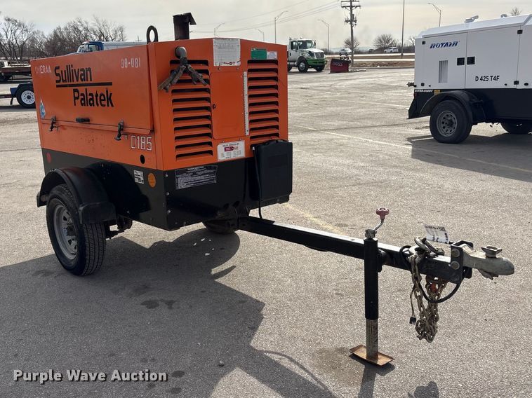 image for item FG2655 2015 Sullivan/Palatek D185P3CA4T air compressor