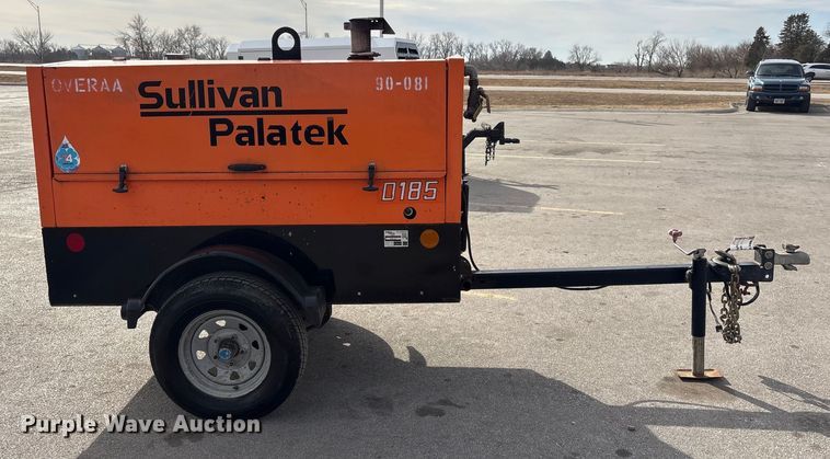 image for item FG2655 2015 Sullivan/Palatek D185P3CA4T air compressor