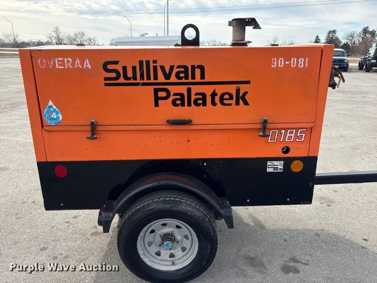 image for item FG2655 2015 Sullivan/Palatek D185P3CA4T air compressor