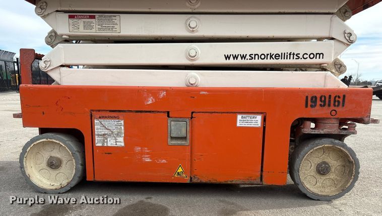 image for item FG2658 2017 Snorkel S3219EANSI scissor lift