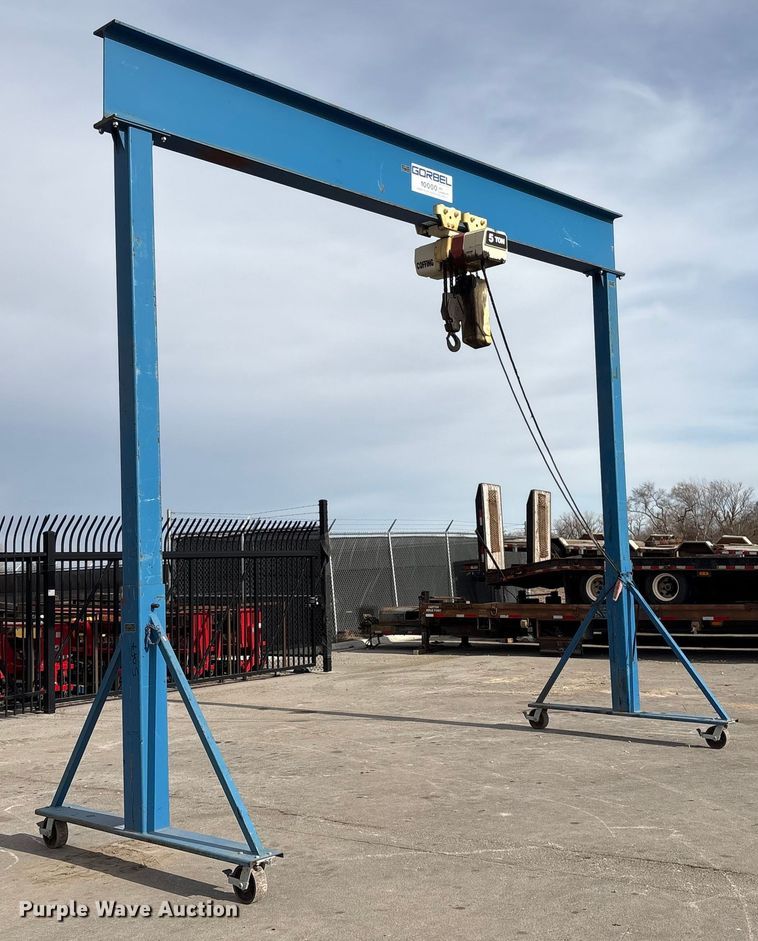 image for item FG2659 Gorbel gantry crane