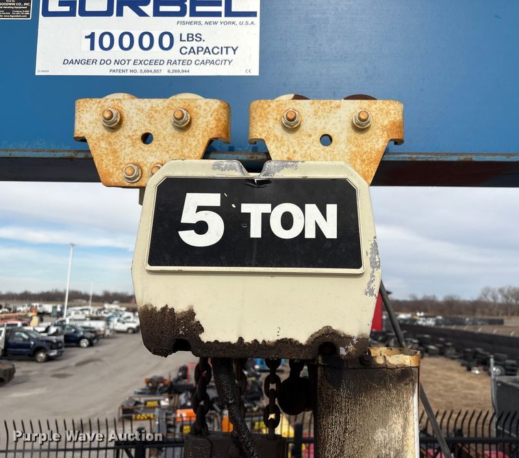 image for item FG2659 Gorbel gantry crane