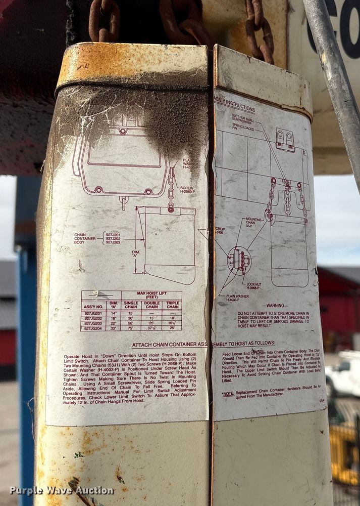 image for item FG2659 Gorbel gantry crane