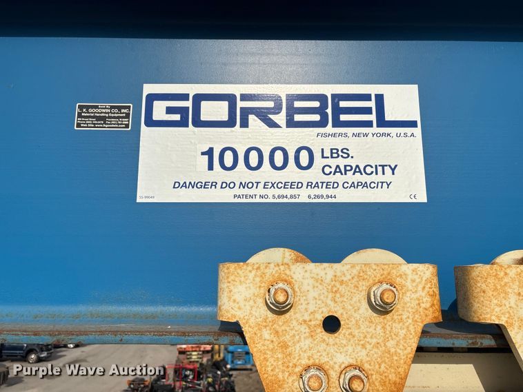image for item FG2659 Gorbel gantry crane