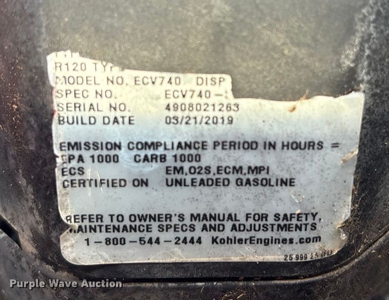 image for item FG2675 Exmark E-Series ZTR lawn mower