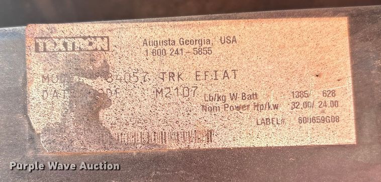 image for item FG2676 Cushman 84057 utility vehicle