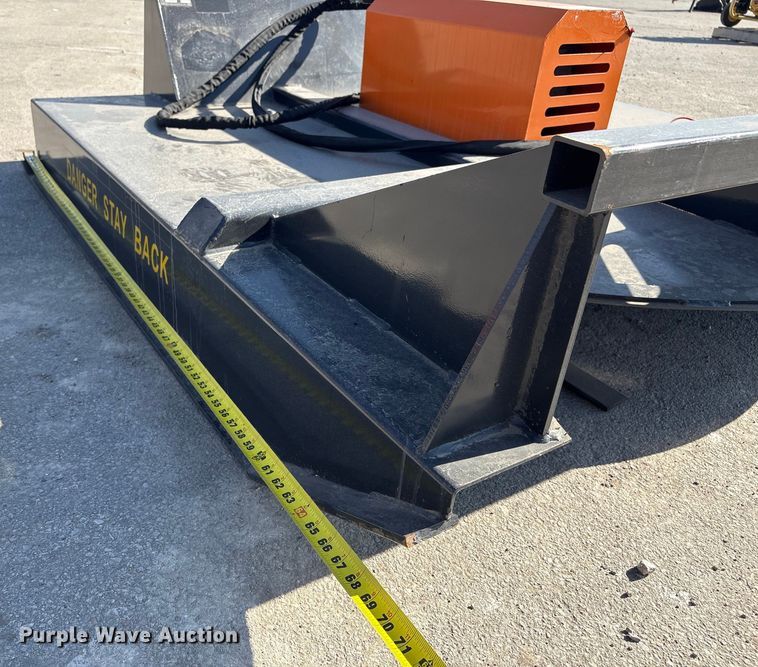 image for item FG2678 2025 Wolverine BC-13-72W skid steer rotary mower