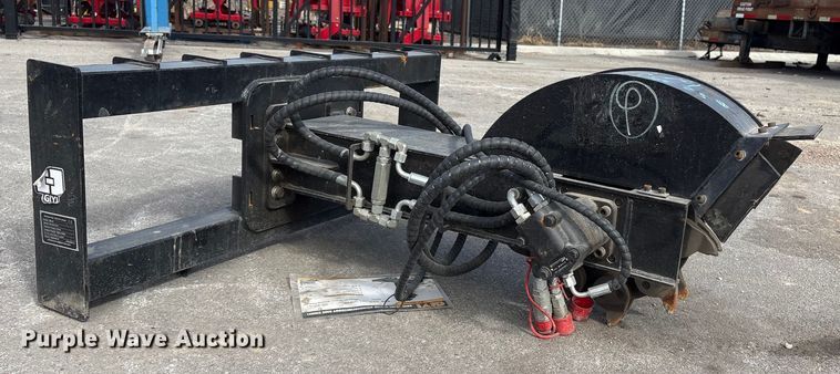 image for item FG2680 2025 Giyi SG45 skid steer stump grinder