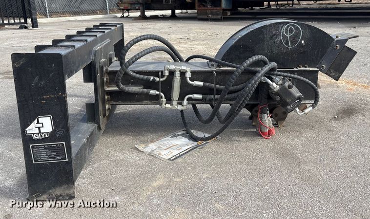 image for item FG2680 2025 Giyi SG45 skid steer stump grinder