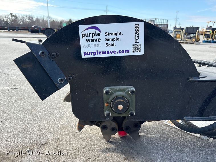 image for item FG2680 2025 Giyi SG45 skid steer stump grinder