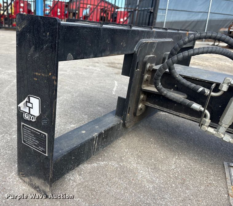 image for item FG2680 2025 Giyi SG45 skid steer stump grinder