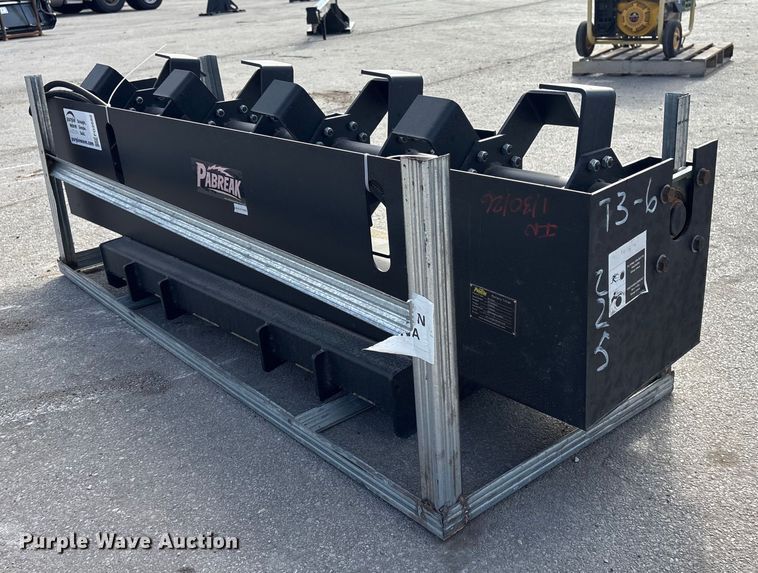 image for item FG2682 2025 PABREAK RT260 skid steer tiller