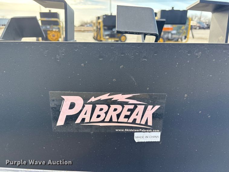 image for item FG2682 2025 PABREAK RT260 skid steer tiller