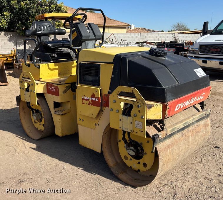 image for item FH7503 2006 Dynapac CC122 double drum vibratory roller