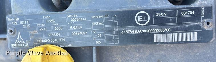 image for item FH7504 2003 Dynapac CC122 double drum vibratory roller