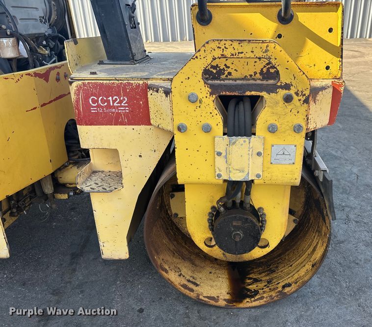 image for item FH7504 2003 Dynapac CC122 double drum vibratory roller