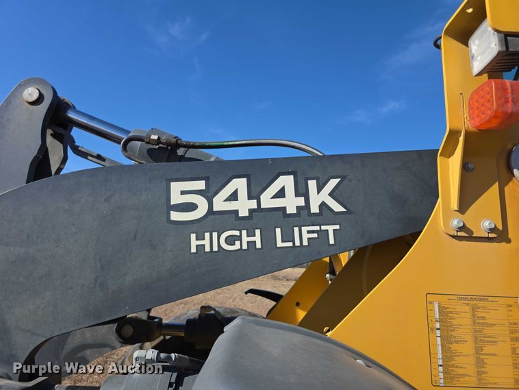image for item FI0775 2015 John Deere 544K high lift wheel loader
