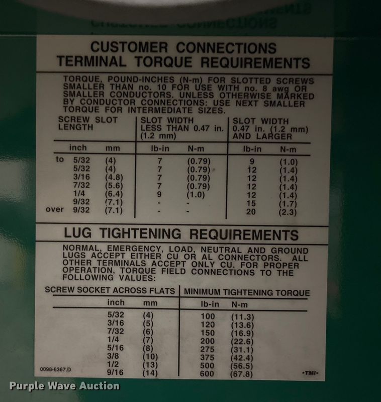image for item FK1507 Cummins Power Generation OTPCC-5772912 transfer switch 