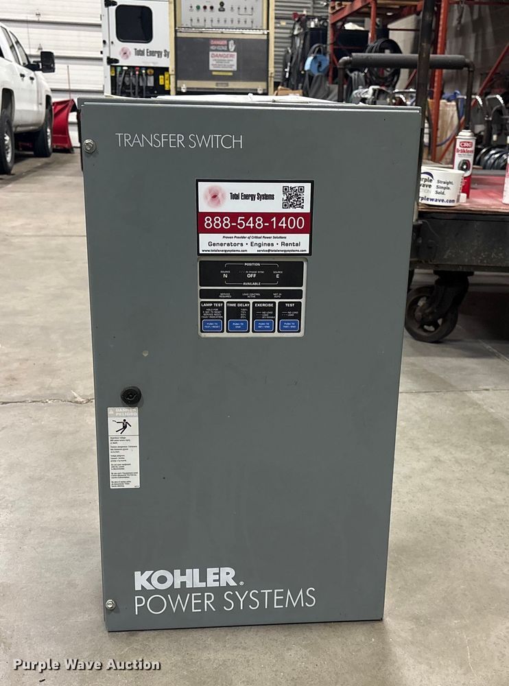 image for item FK1509 2005 Kohler KCT-AFNA-0200S transfer switch 