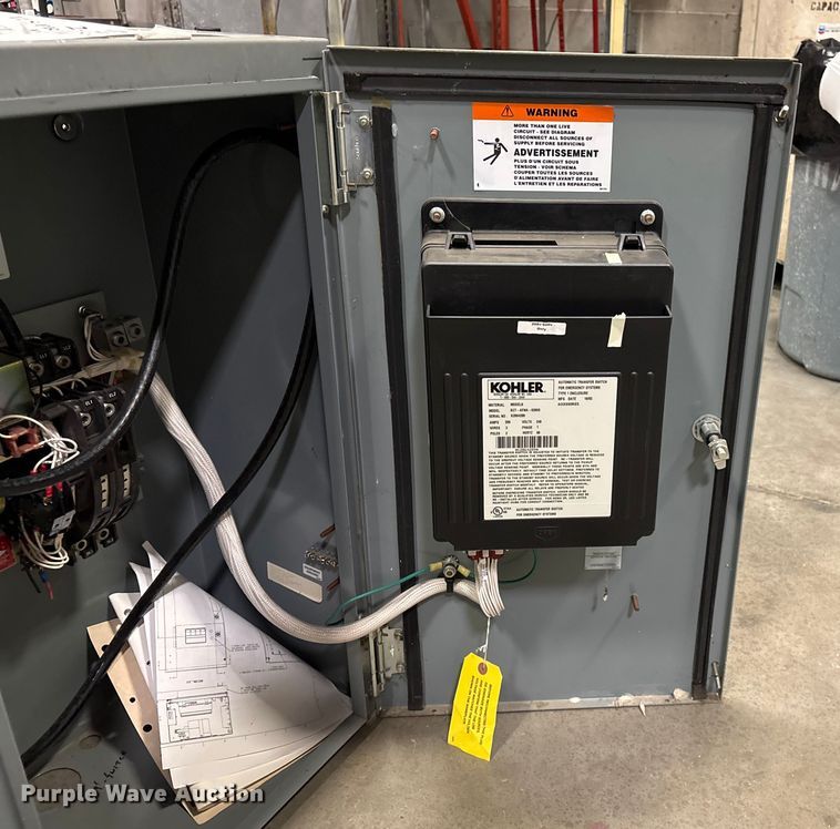 image for item FK1509 2005 Kohler KCT-AFNA-0200S transfer switch 