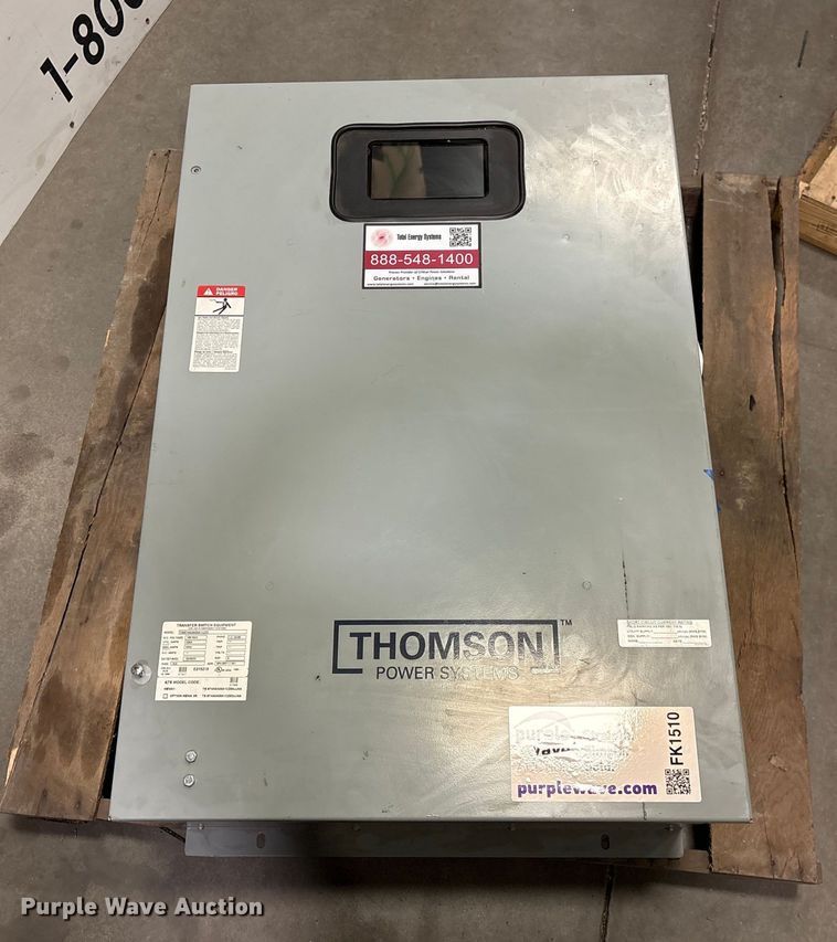 image for item FK1510 2022 Thompson ATS TS974A0400A1CZ5 transfer switch 