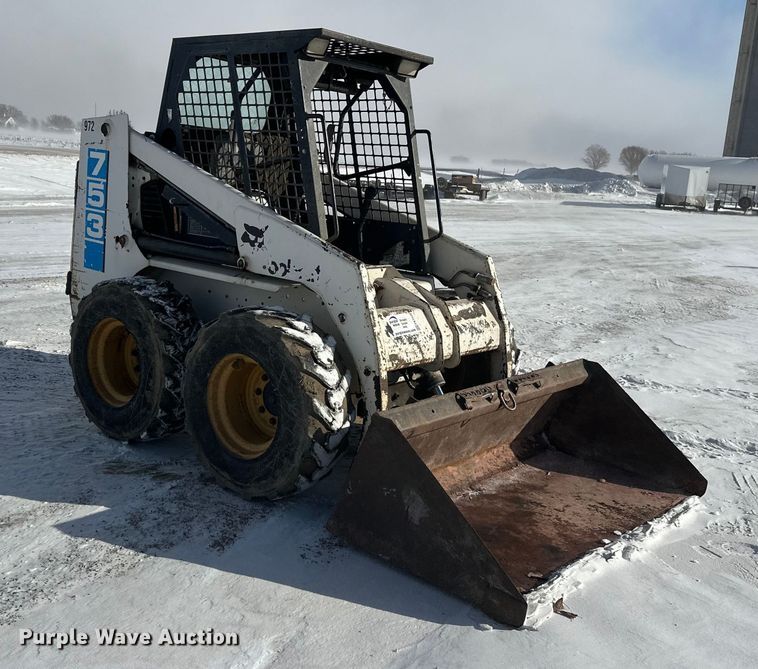image for item FK1520 1993 Bobcat 753 skid steer loader