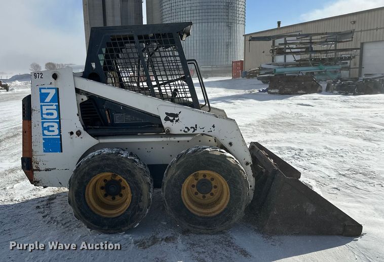 image for item FK1520 1993 Bobcat 753 skid steer loader