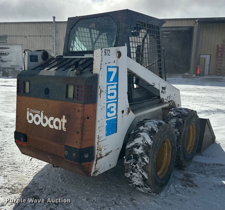 image for item FK1520 1993 Bobcat 753 skid steer loader