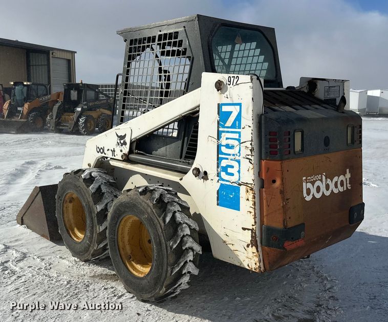 image for item FK1520 1993 Bobcat 753 skid steer loader