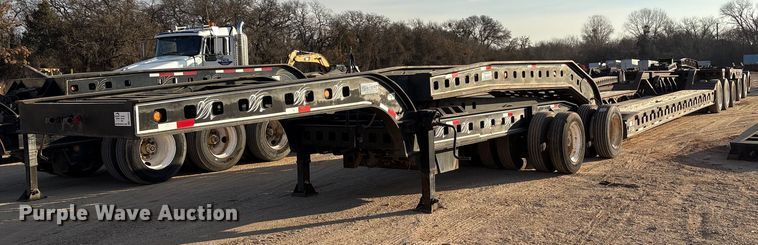 image for item FK2526 1990 Siebert lowboy equipment trailer