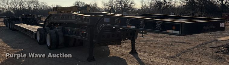 image for item FK2526 1990 Siebert lowboy equipment trailer