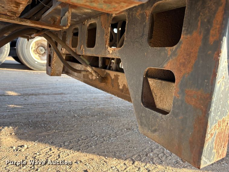 image for item FK2526 1990 Siebert lowboy equipment trailer