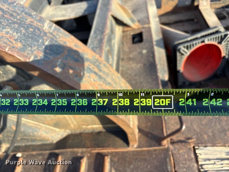 image for item FK2526 1990 Siebert lowboy equipment trailer