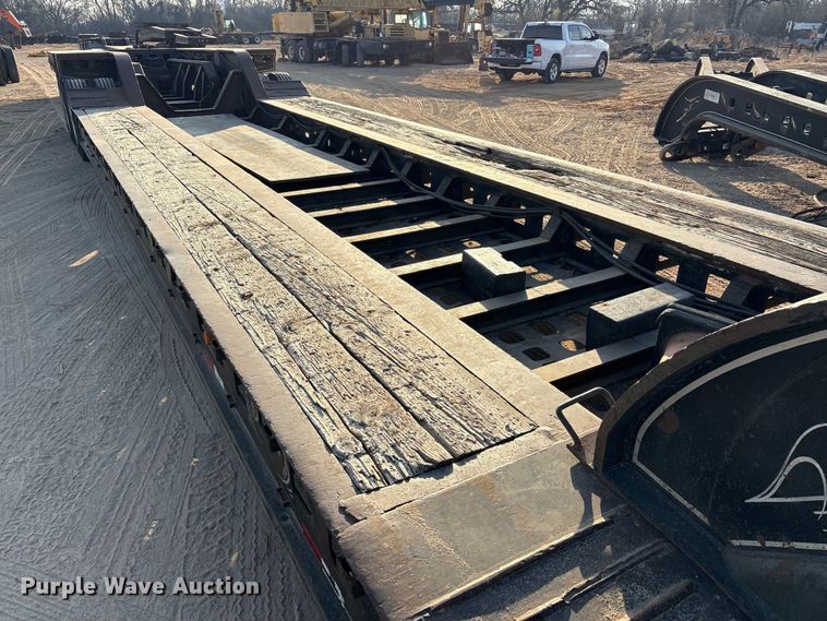 image for item FK2526 1990 Siebert lowboy equipment trailer