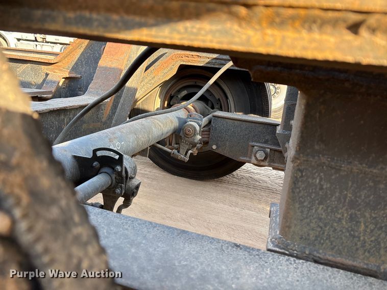 image for item FK2526 1990 Siebert lowboy equipment trailer